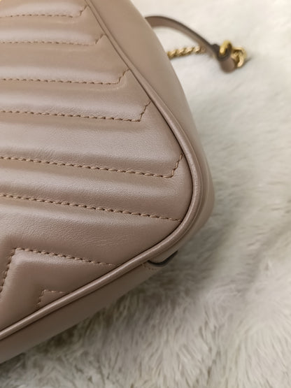Gucci Marmont Small Nude GHW