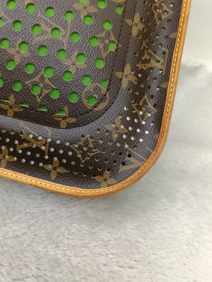 LV Musette Perforated Verde Monogram Green