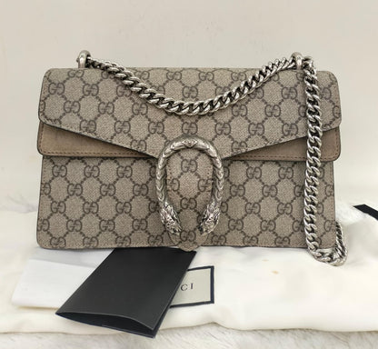 Gucci Dionysus Small Beige Brown SHW 2019