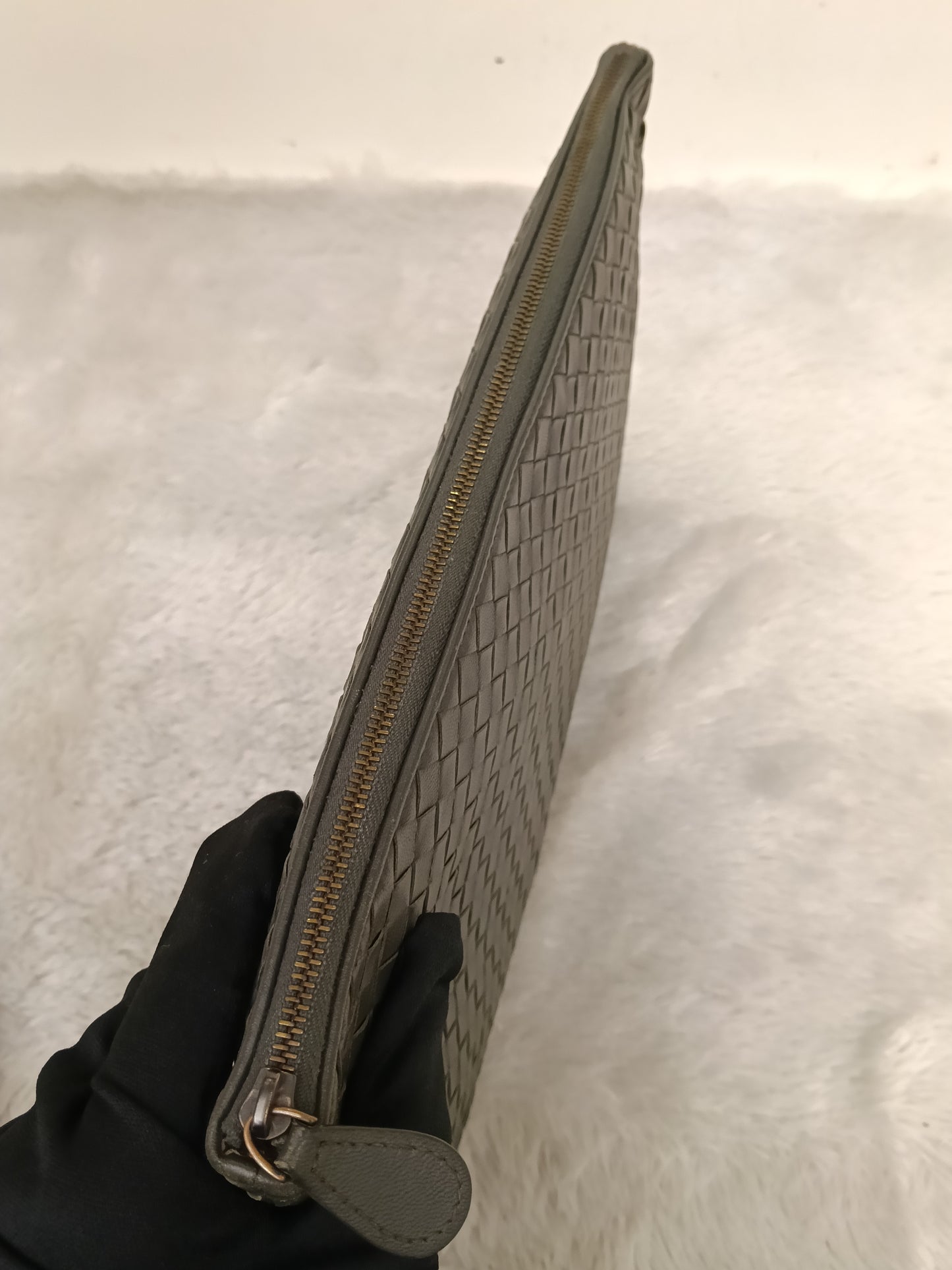 Bottega Veneta Pouch Billeto Grey RHW 2018