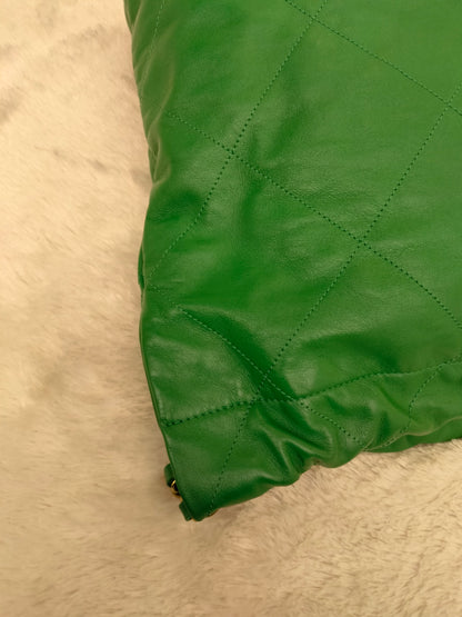 *Neverbeen Used* Chanel C22 Medium Calfskin Green GHW (CHIP)