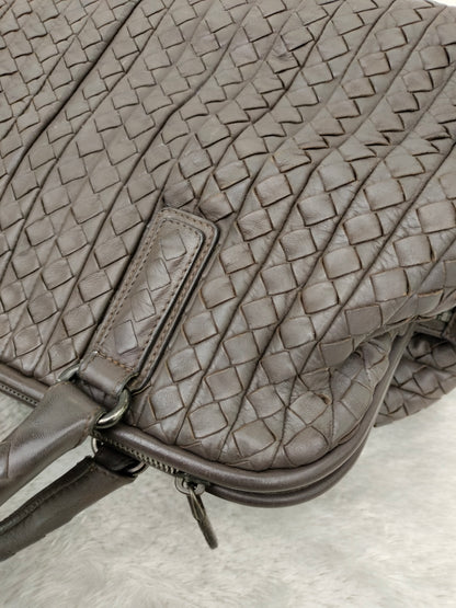 Bottega Veneta Intrecciato Doctor Bag Dark Grey RHW 2009
