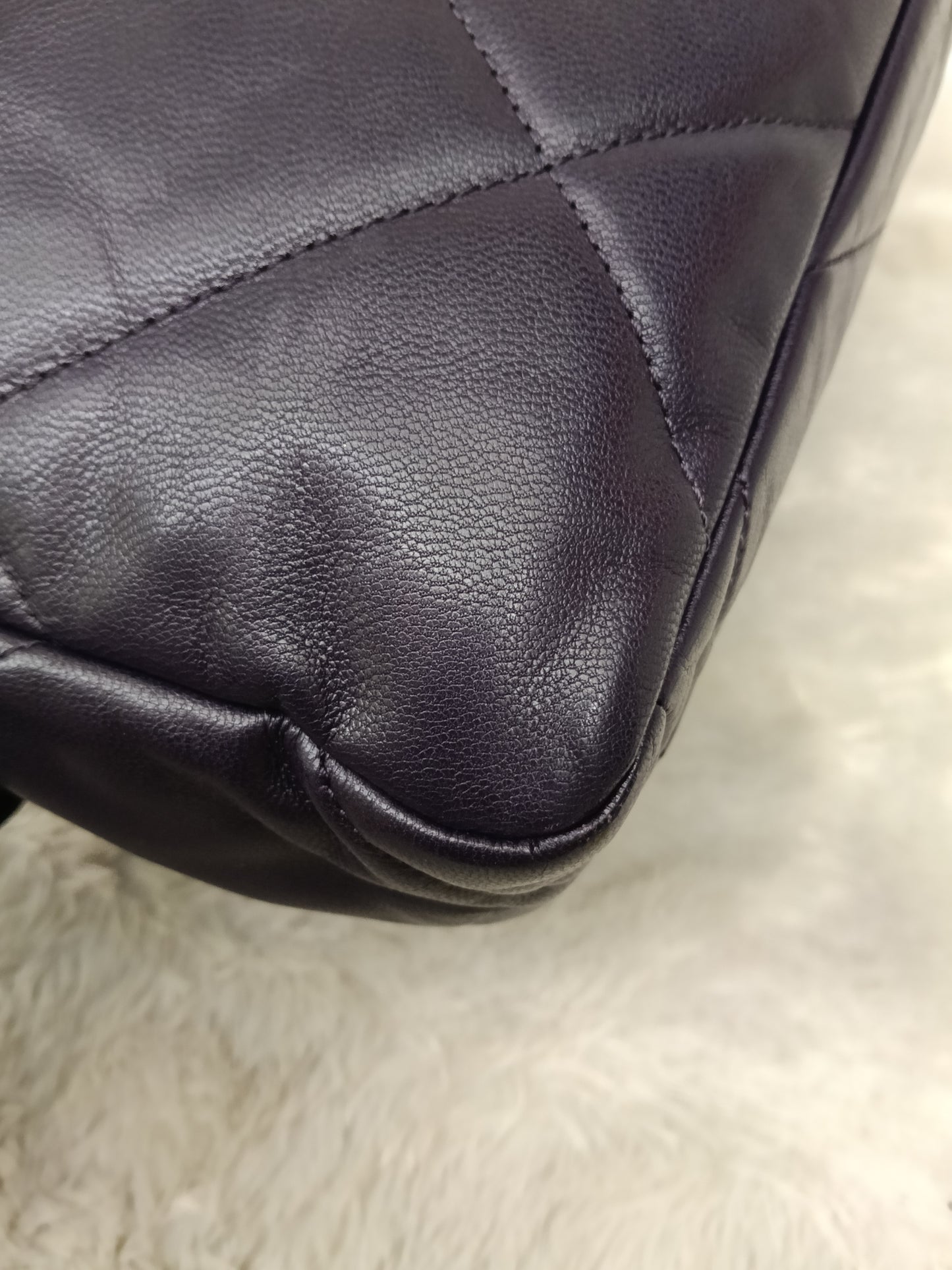 Chanel C19 Small Dark Purple GHW #30