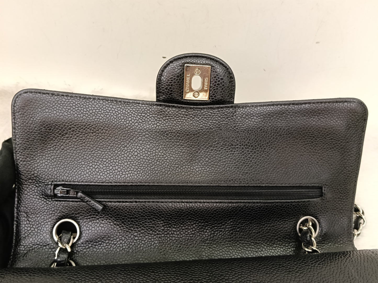 Chanel Medium Caviar Black SHW DF #21
