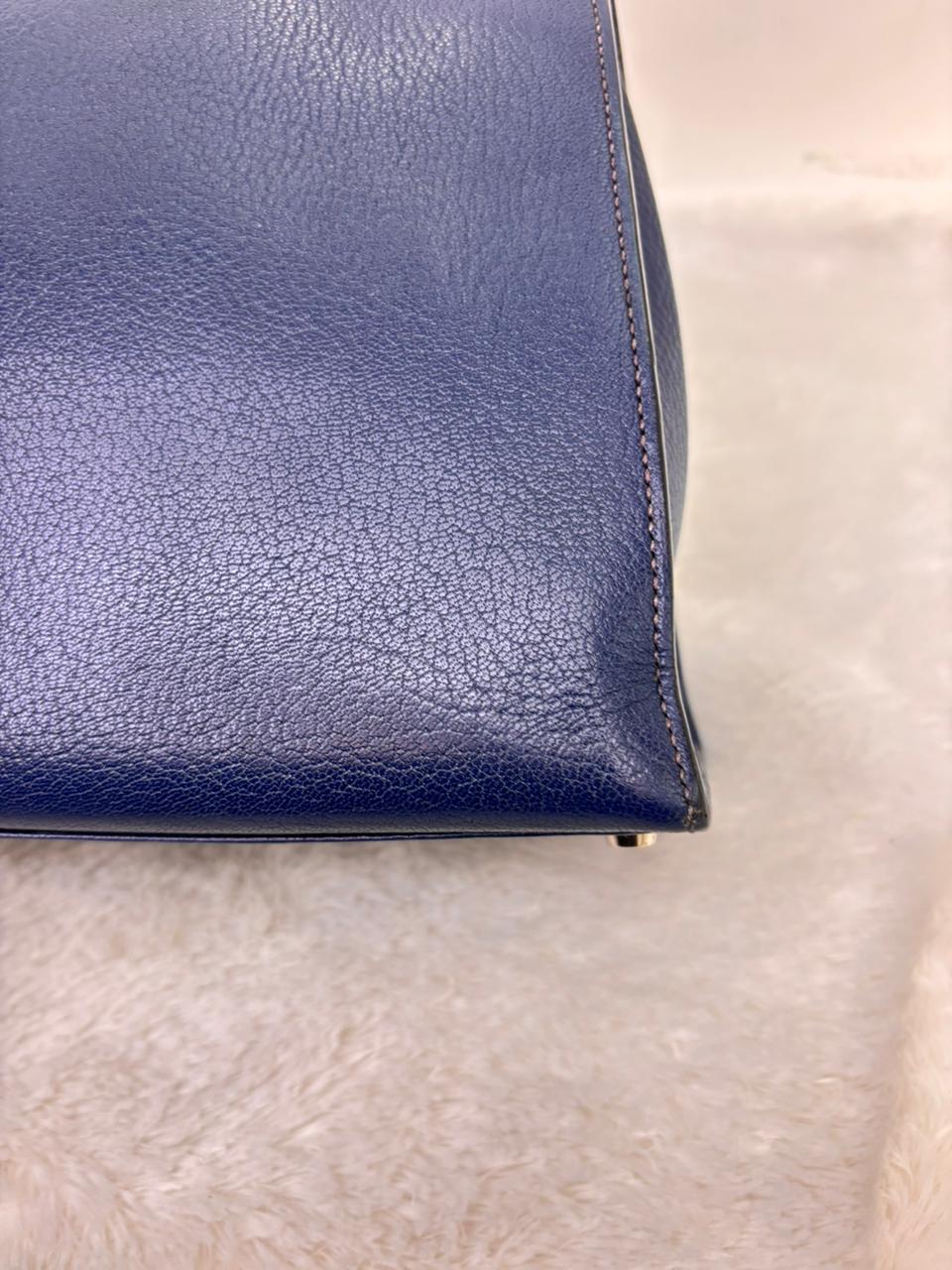 K32 Chevre Coromandel Blue De Malt PHW #L square