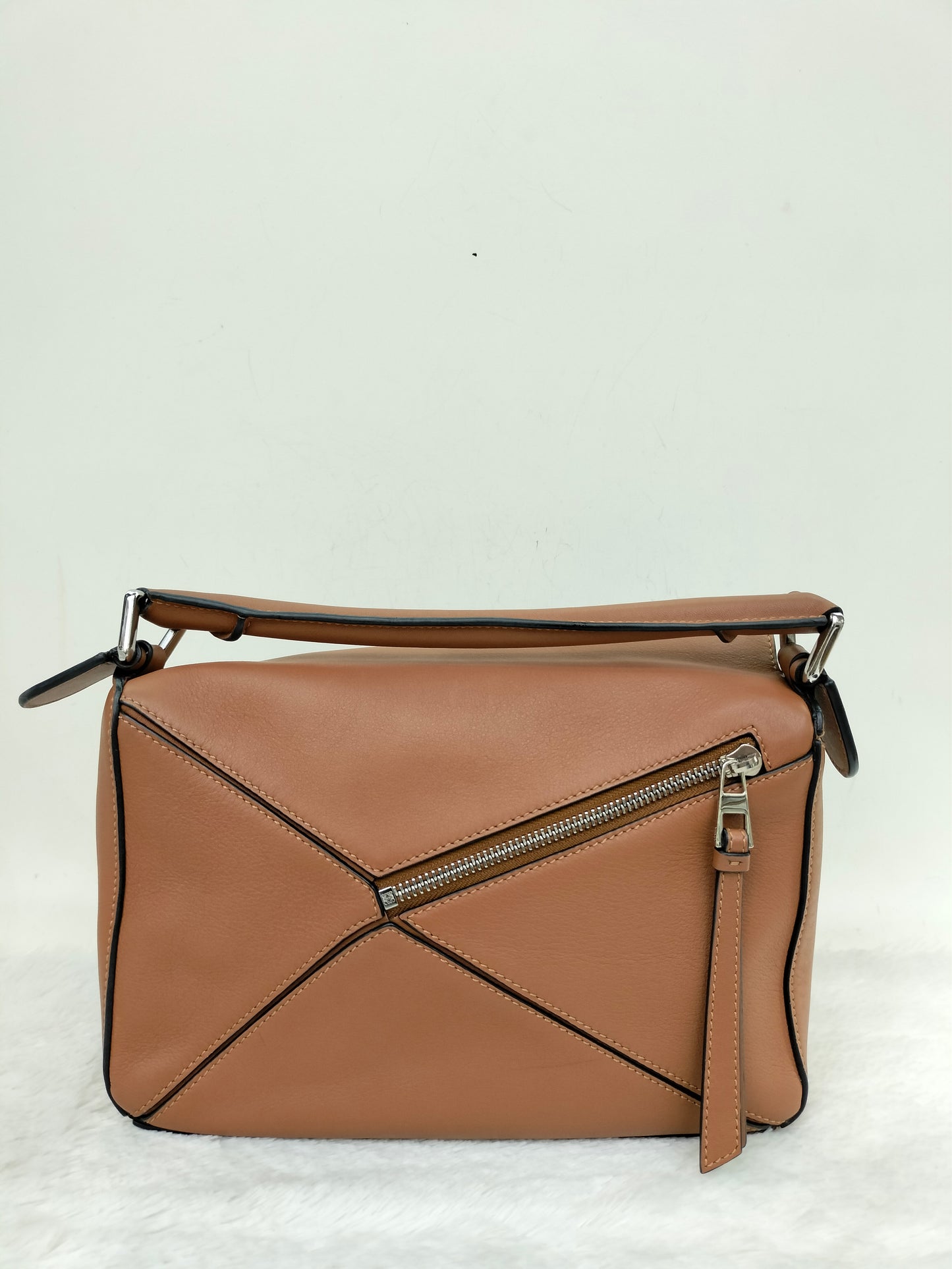 Loewe Puzzle Small Tan SHW 2019