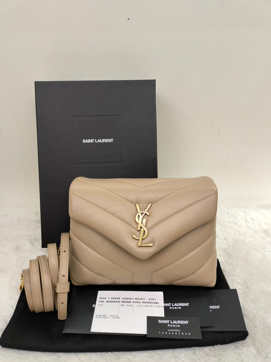 YsL Lou Lou Toy Dark Beige GHW 2022