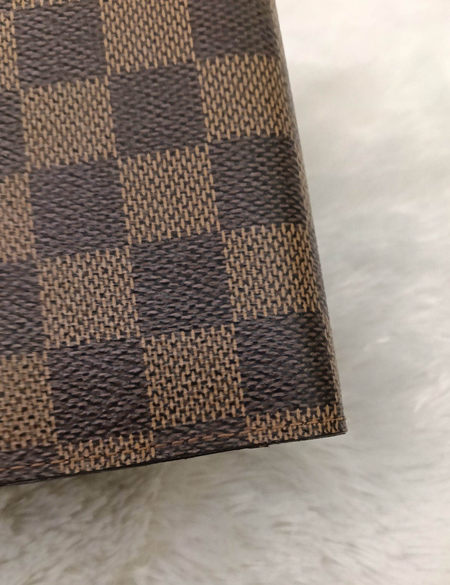 LV Agenda Cover Ring PM Damier