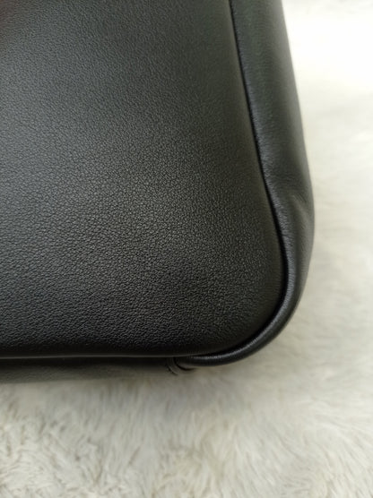 YsL Le 5 A 7 Supple Small Calfskin Black GHW 2024