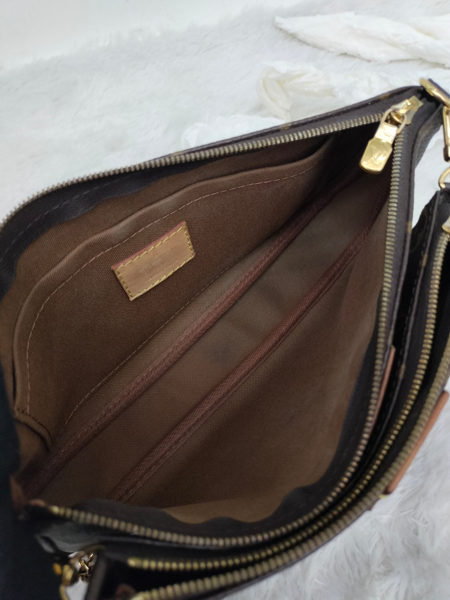 LV Multi Pochette Monogram Khaki 2020