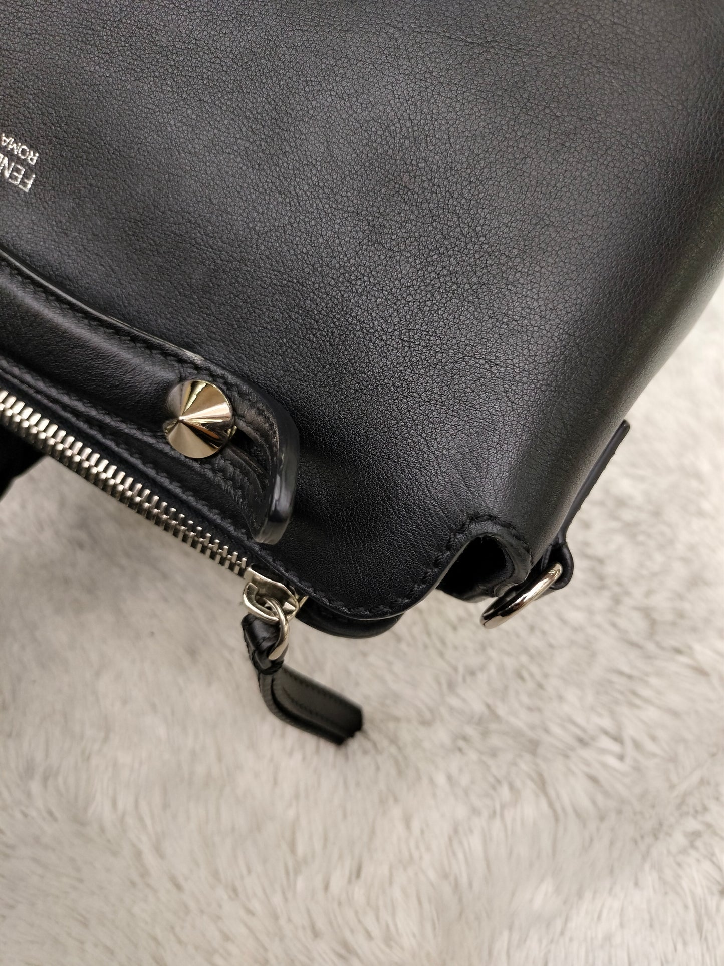 Fendi BTW Medium Black SHW 2016