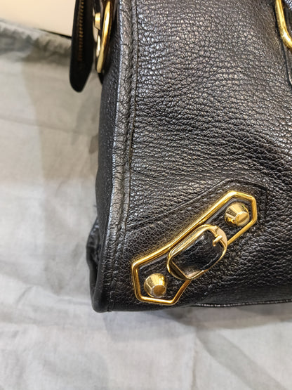 Balenciaga Small City Edge Black GHW 2020
