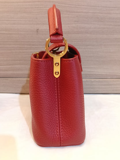 LV Capucines Mini Taurillon Scarlet 2020