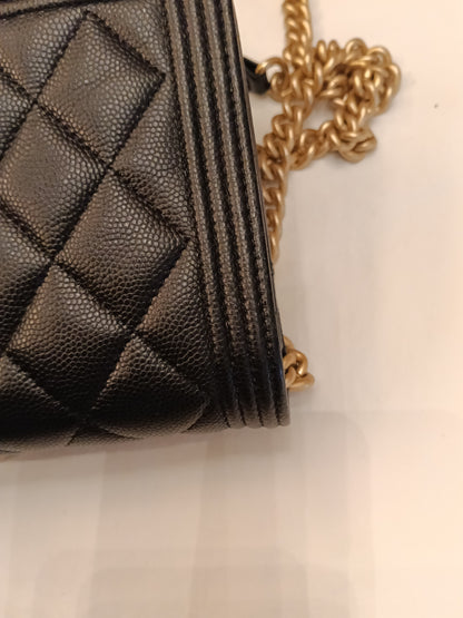 Chanel Boy WOC Caviar Black GHW #30