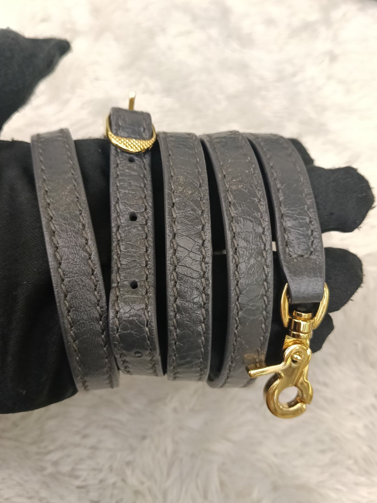 Balenciaga Envelope Clutch Giant Gris GHW 2015