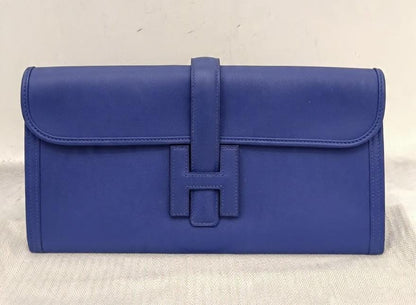 Hermes Jige Elan Swift Blue Electric #A