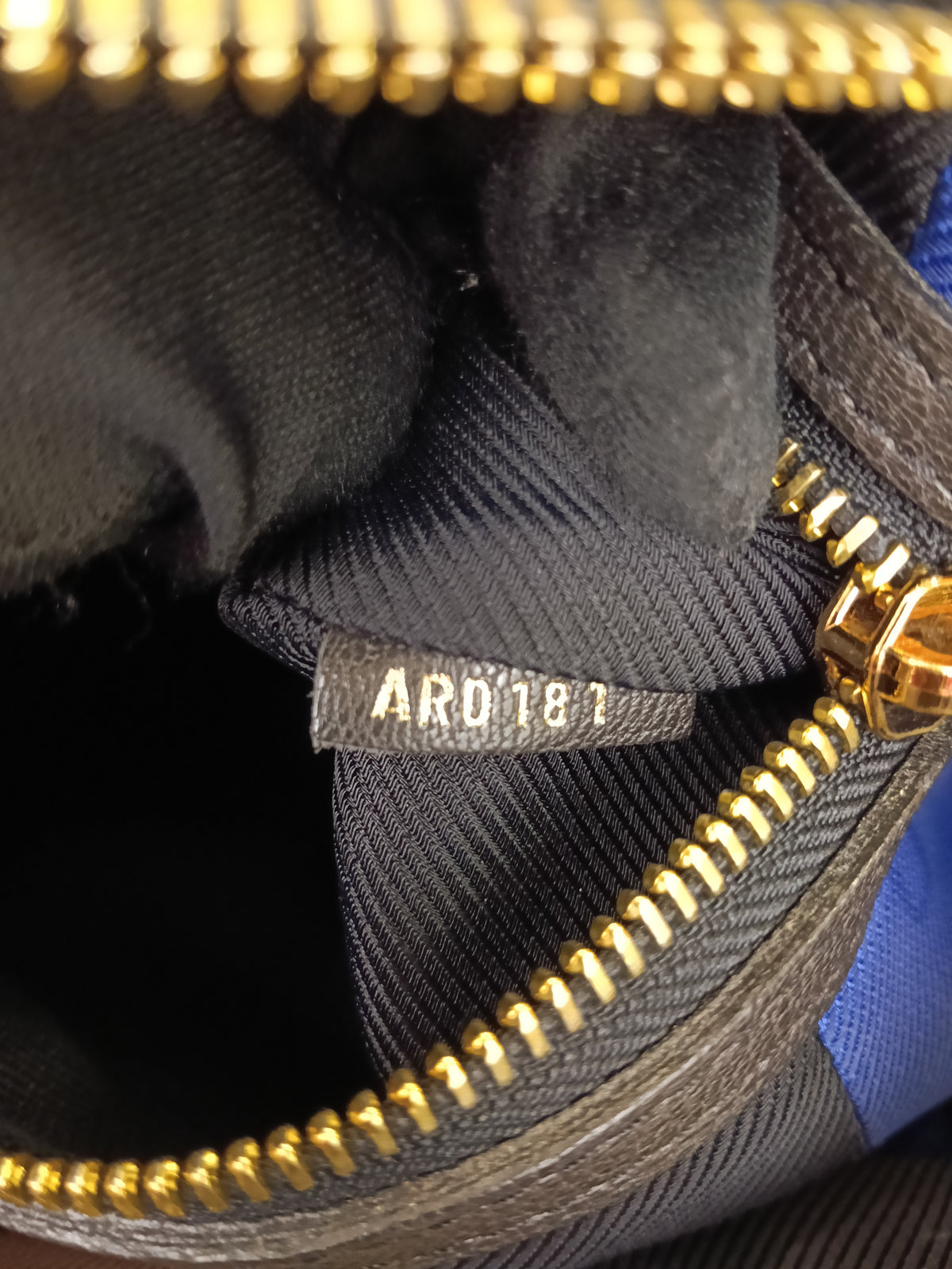 LV Blocks Zipped Tote Monogram Marine Noir 2011