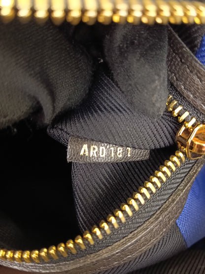 LV Blocks Zipped Tote Monogram Marine Noir 2011