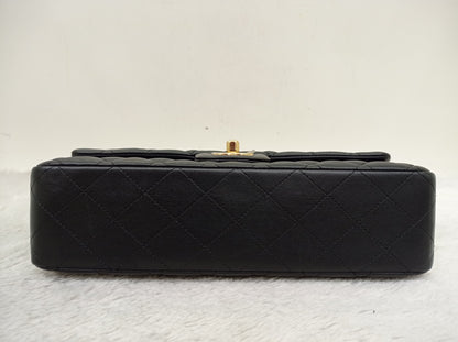 Chanel Medium Lamb Black GHW DF #29