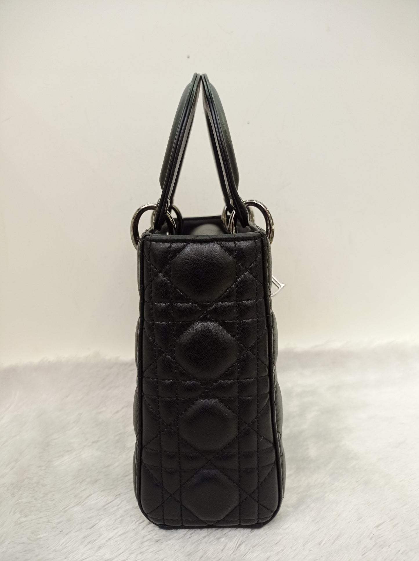 Lady Dior Small Lamb Black RHW 2021