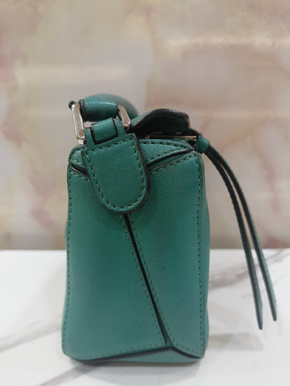 Loewe Puzzle Mini Emerald Green SHW 2019