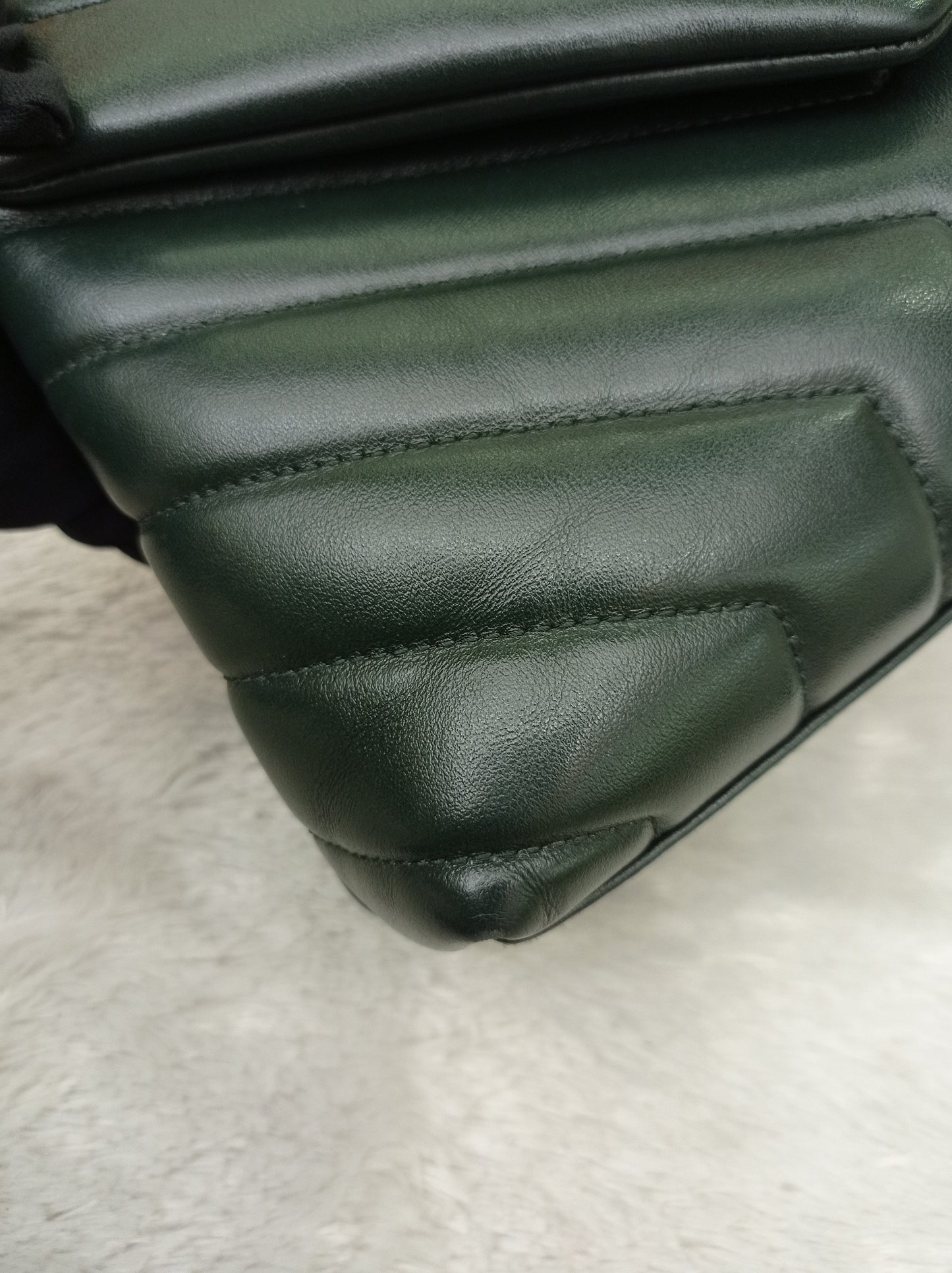 YsL Lou Lou Small Lamb Emerald Green GHW 2019