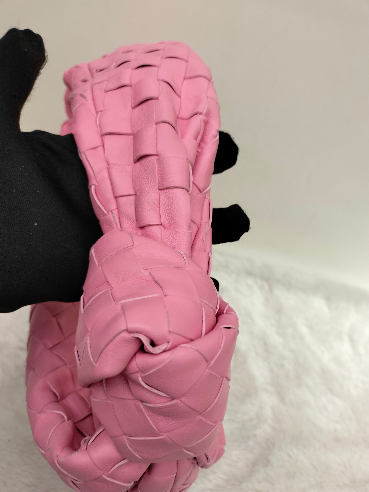Bottega Veneta Teen Jodie Pink GHW