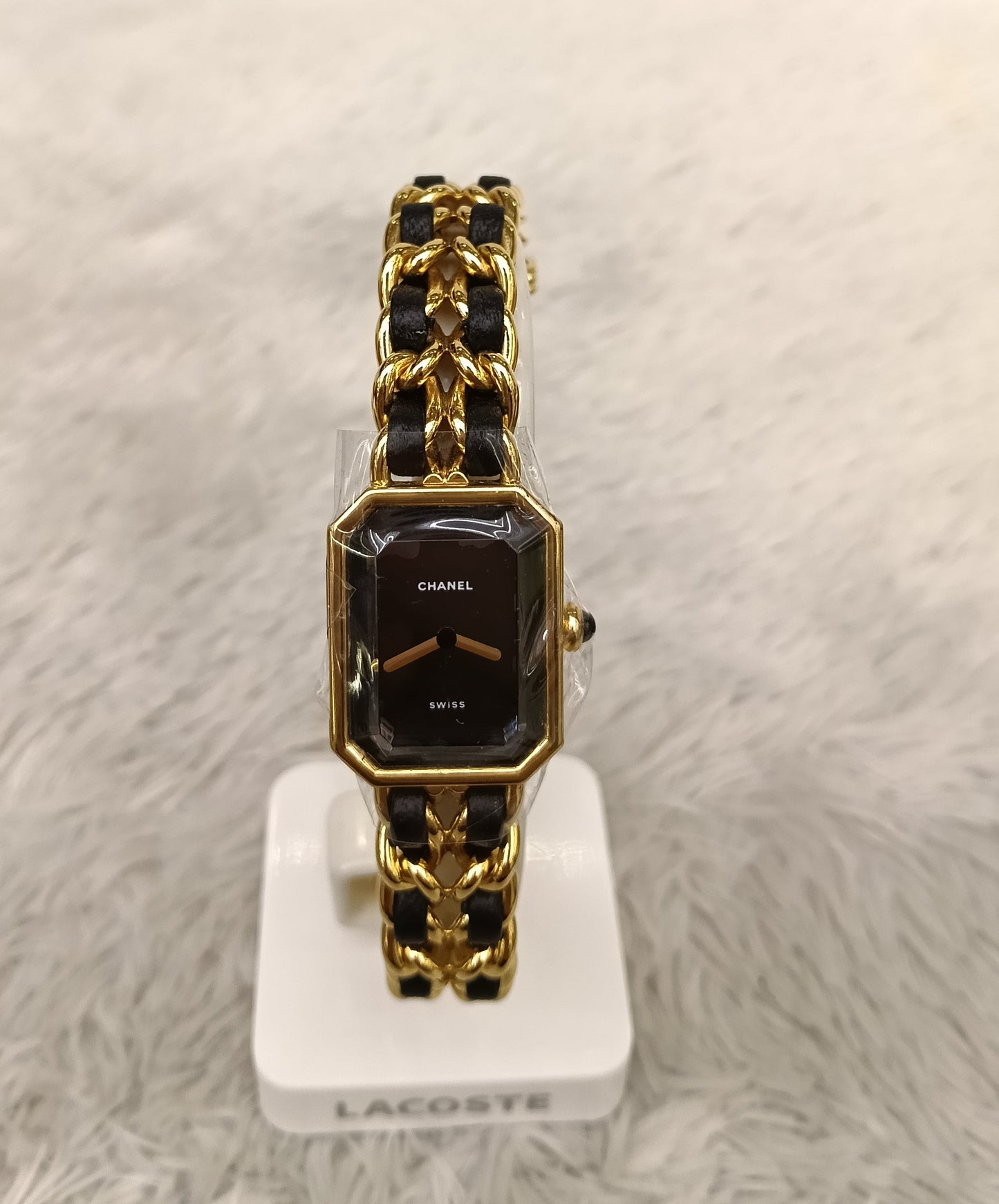 Chanel Premiere Watch Black GHW size M
