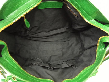 Balenciaga Reguler City Classic Giant Green GHW 2015