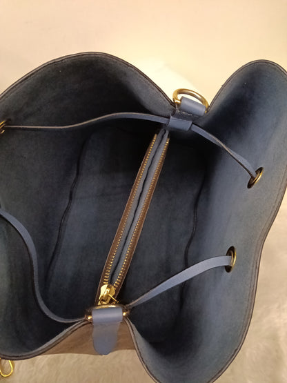 LV Neo Noe MM Monogram Blue Jean 2018