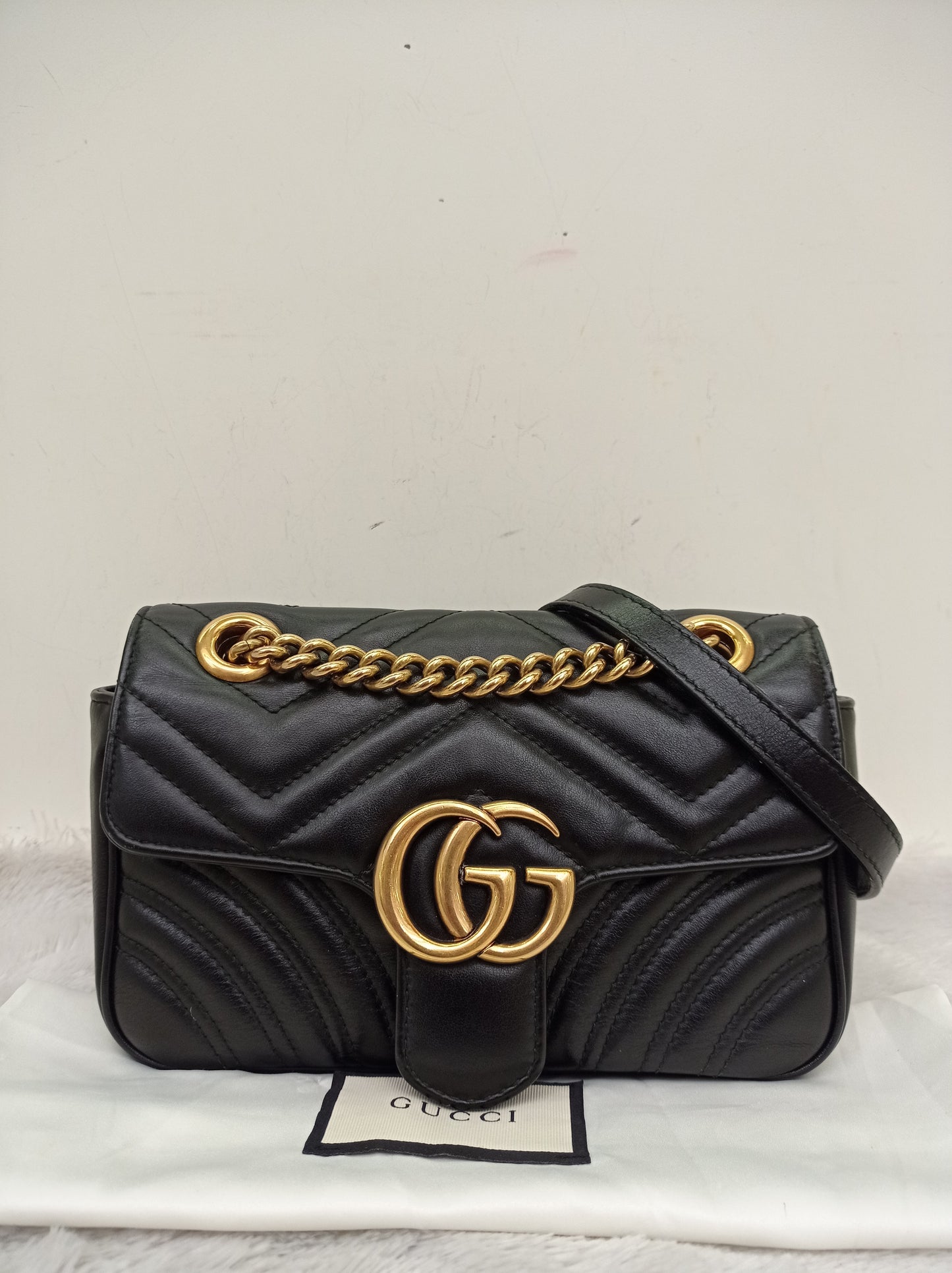 Gucci Marmont Mini Black GHW