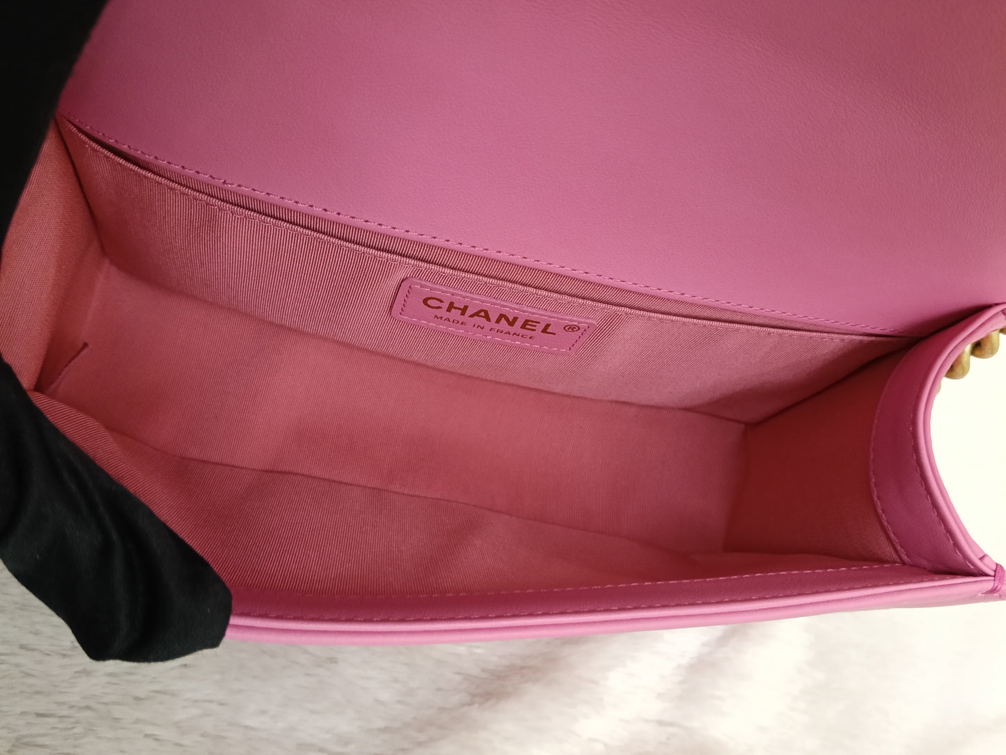 Chanel Boy 25 Lamb Pink GHW #26