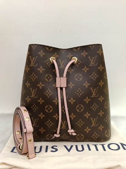 LV Neo Noe MM Monogram Rose Poudre 2020