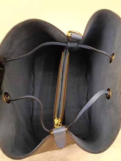 LV Neo Noe MM Monogram Blue Jean 2018