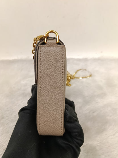 LV Pochette Felicie GM Monogram Empreinte Tourterelle Creme (CHIP)