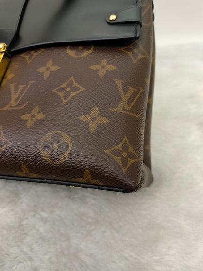 LV One Handle Flap Bag MM Monogram Noir 2016