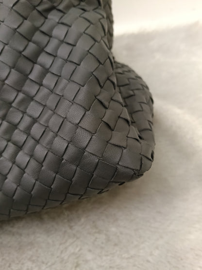 Bottega Veneta Nappa Intrecciato Chain Tote Large Grey RHW