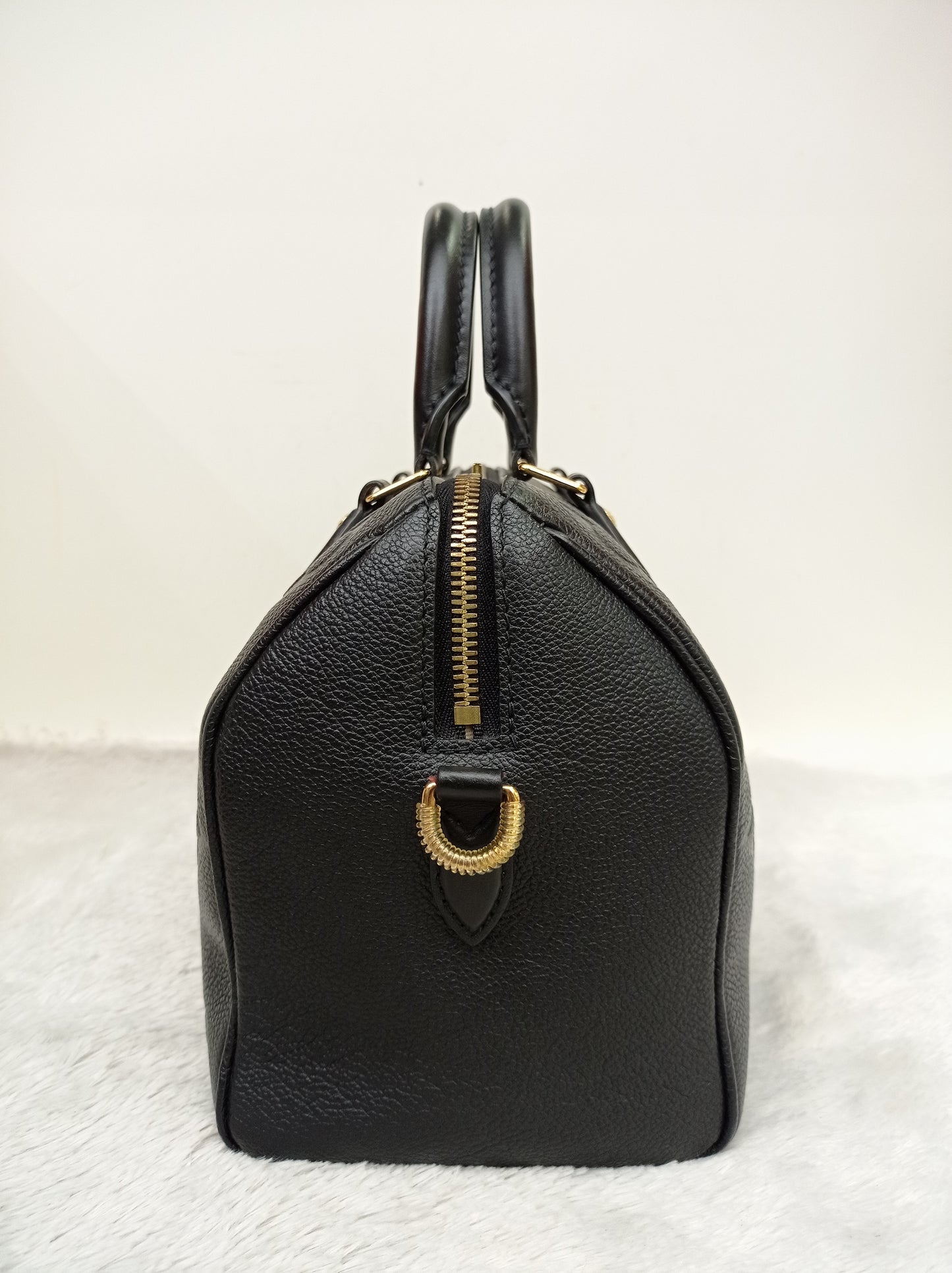 LV Speedy 25 Bandou NV Monogram Empreinte Noir 2023 (CHIP)