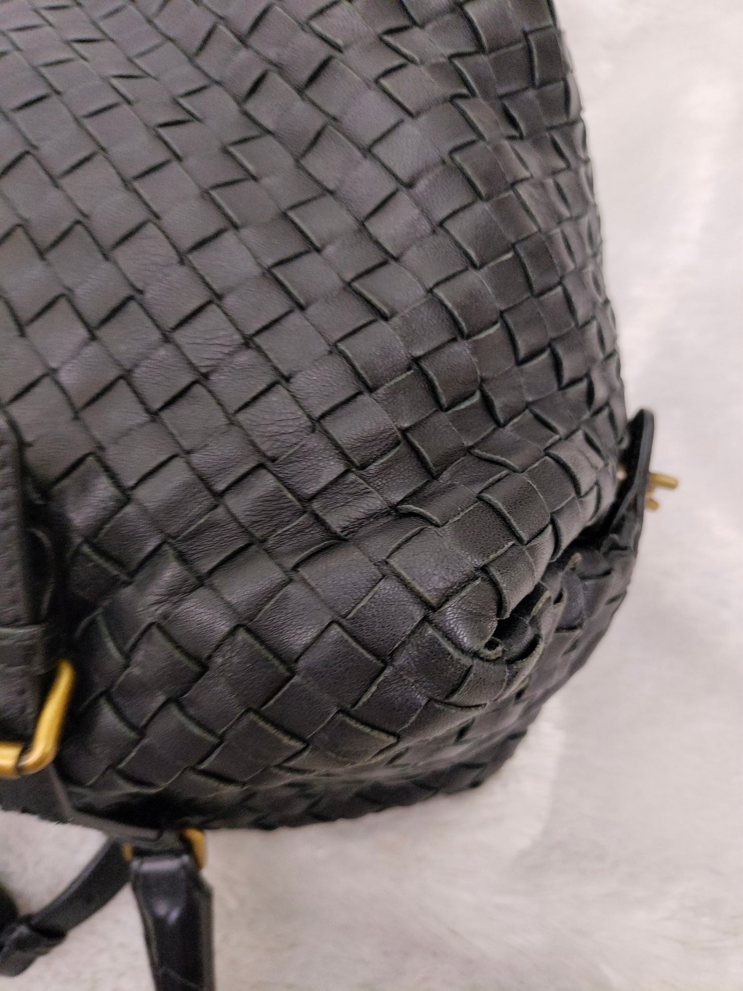 Bottega Veneta Intrecciato Boston Black GHW 2010