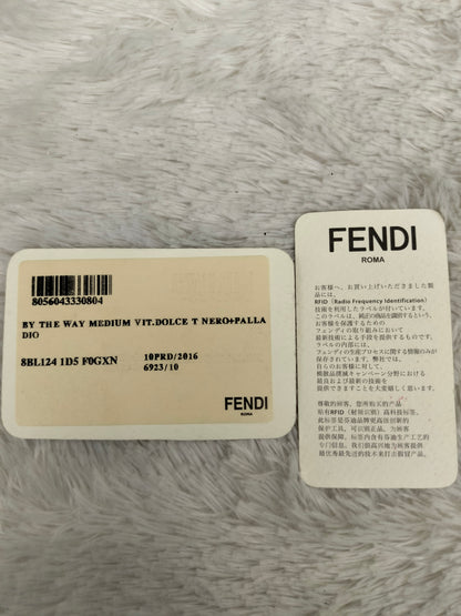 Fendi BTW Medium Black SHW 2016