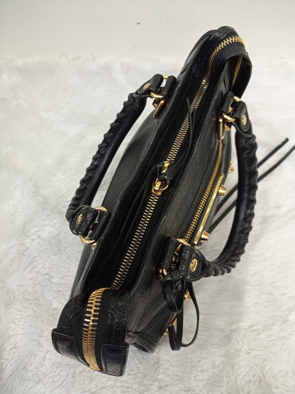Balenciaga Mini City Edge Black GHW 2017