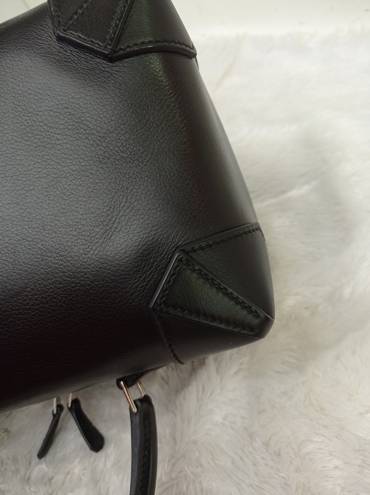 Hermes Sac Maxibox 29 Evergrain Noir PHW #T