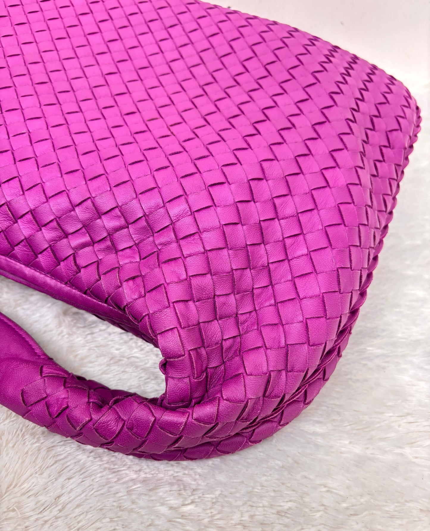 Bottega Veneta Hobo Medium Purple GHW 2009