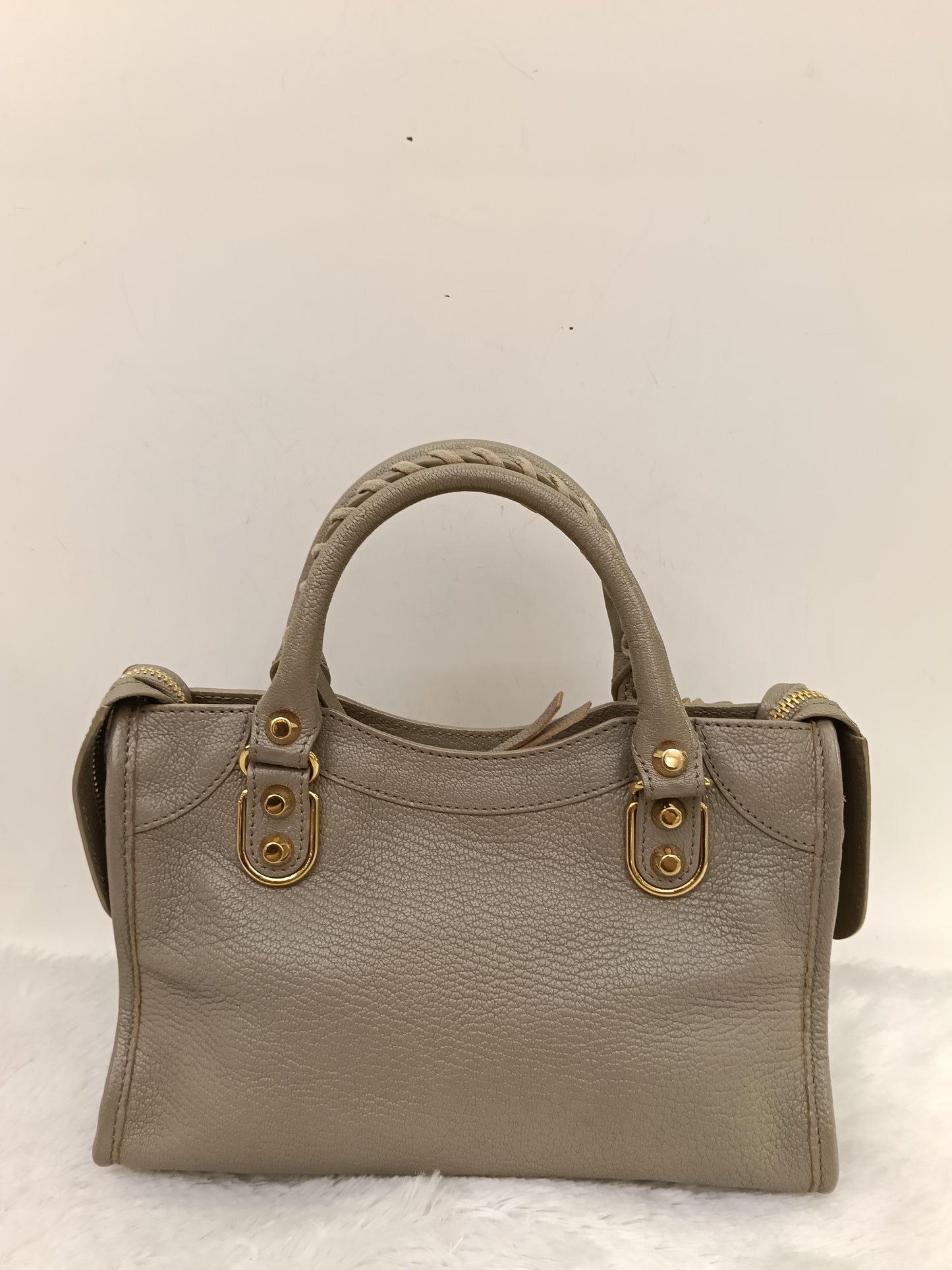 Balenciaga Mini City Edge Grey GHW 2016