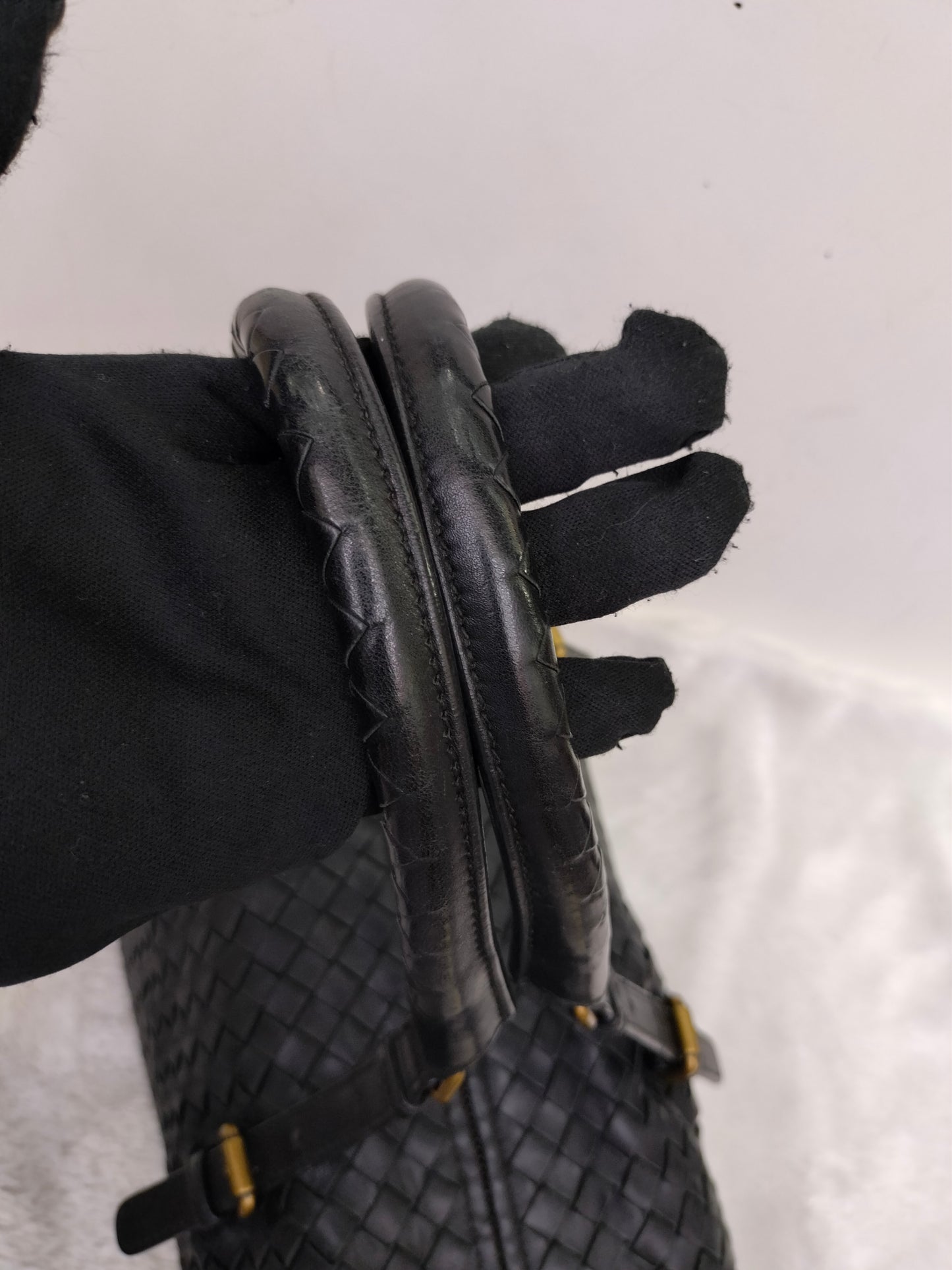 Bottega Veneta Intrecciato Boston Black GHW 2010