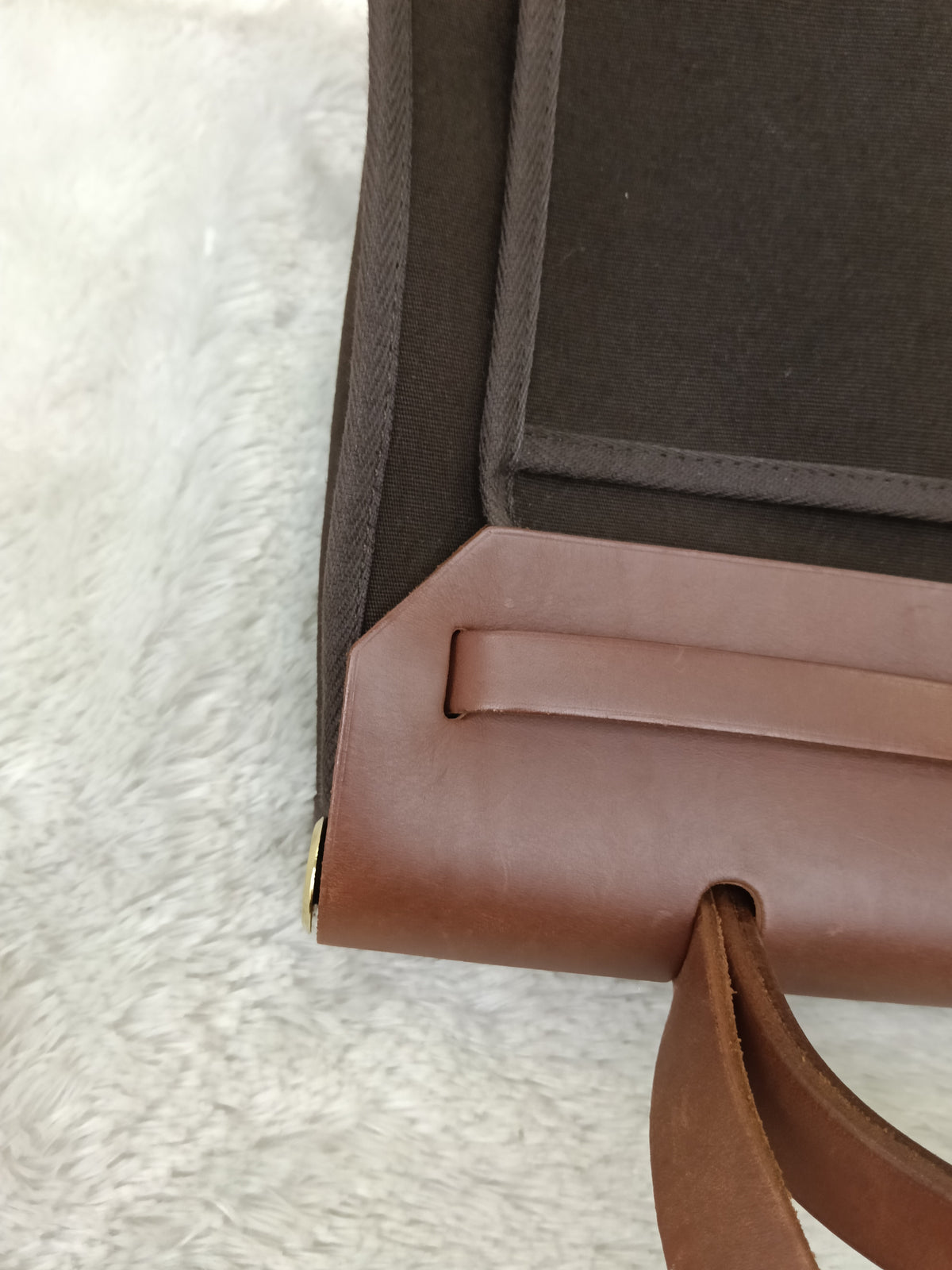 HB31 Canvas Brown GHW #G square