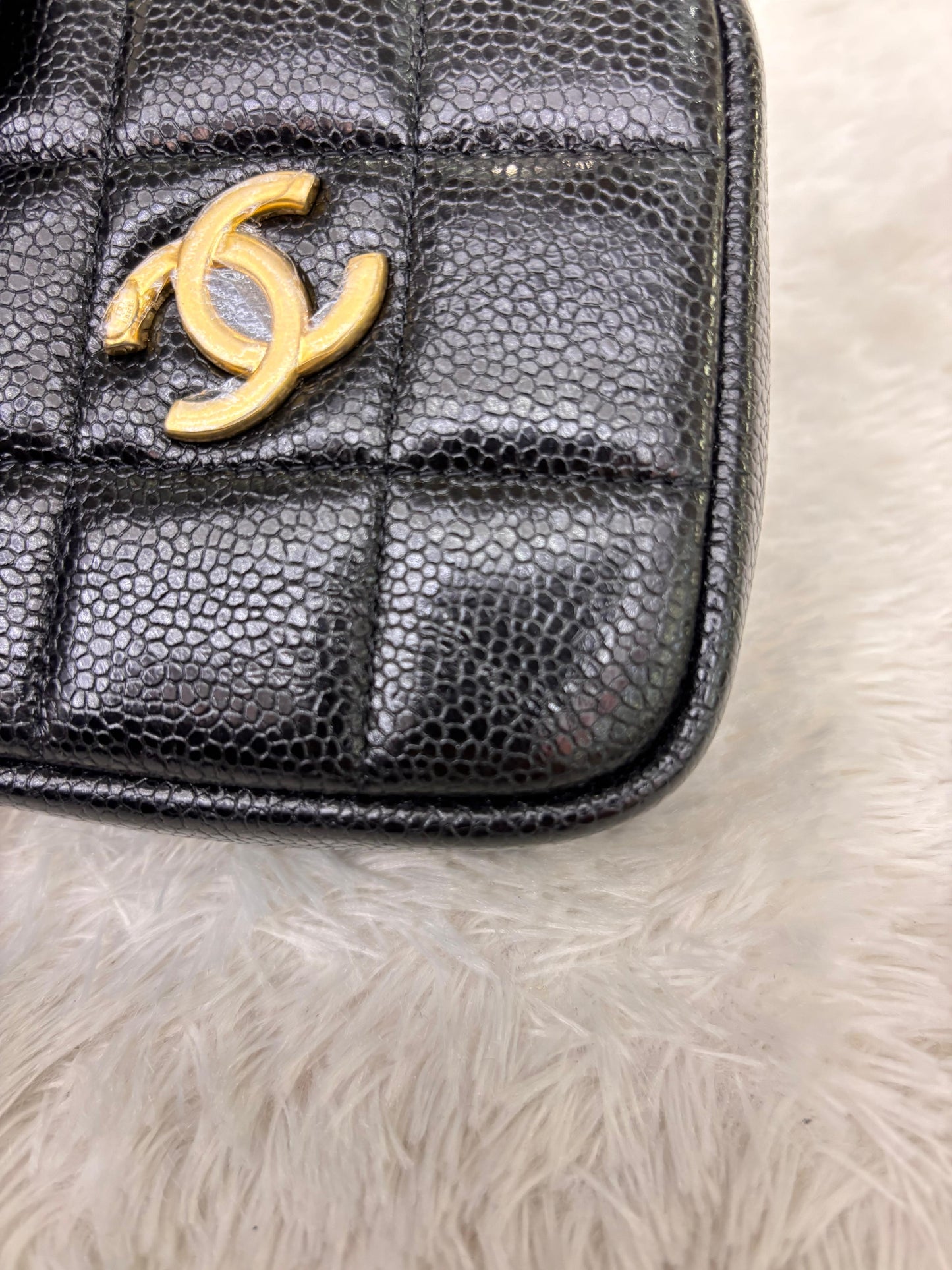 Chanel Diamond Belt Bag Caviar Black GHW #30