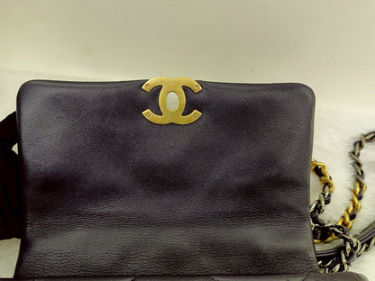 Chanel C19 Small Dark Purple GHW #30