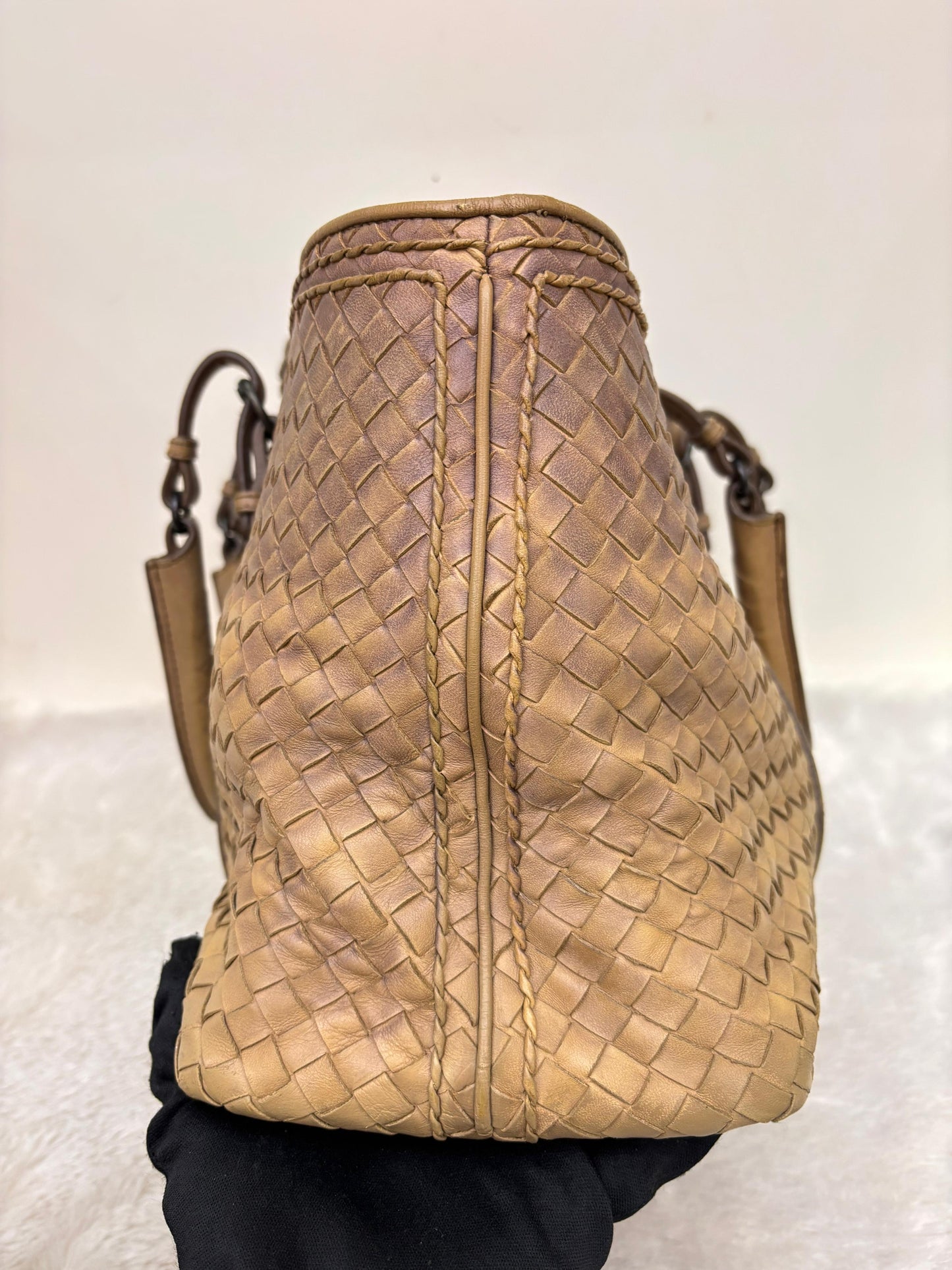 Bottega Veneta Intrecciato Tote Ombre Nude RHW 2007