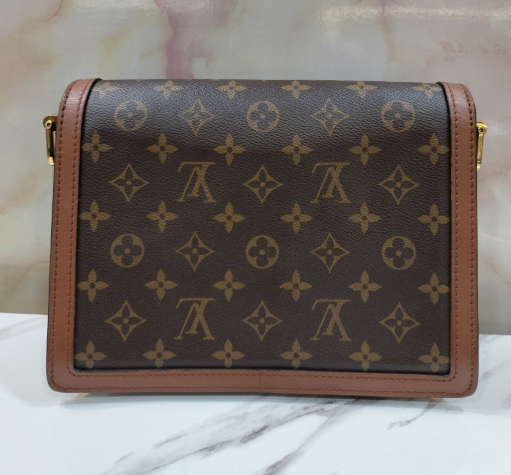 LV Dauphine MM Monogram Reverse 2020 Size 25x17x10,5cm